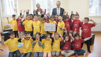 Scheckübergabe Dellengartenschule Scheckübergabe Dellengartenschule