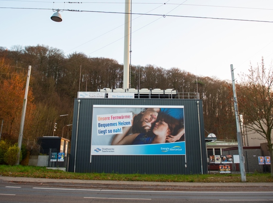 Großflächenwerbung Mainzer Straße Großflächenwerbung Mainzer Straße