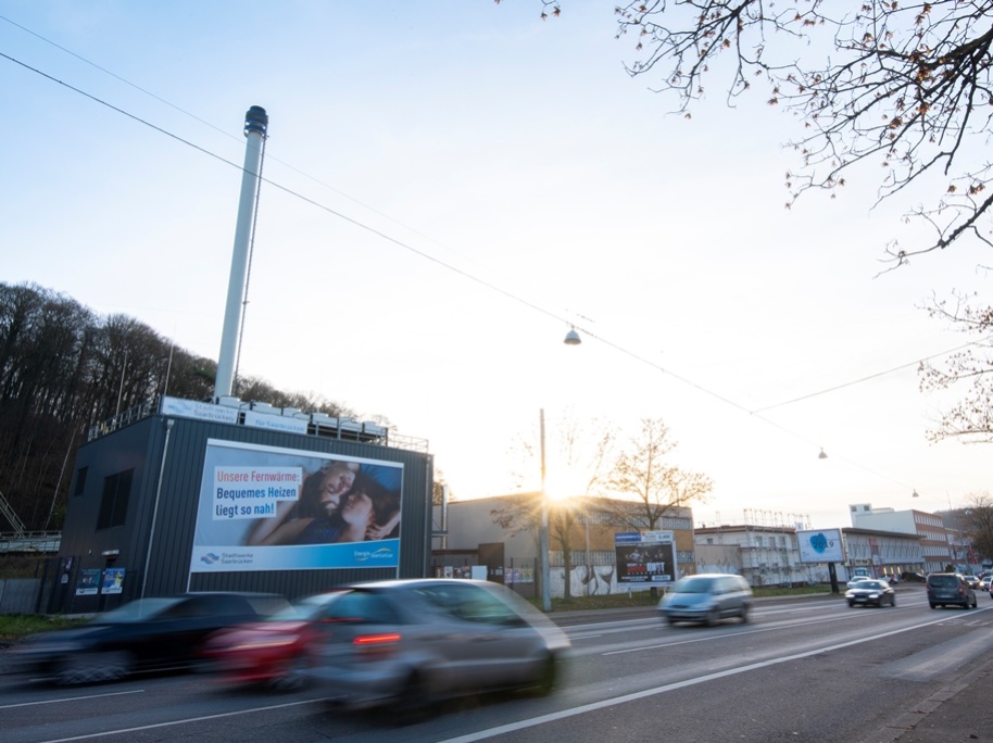 Großflächenwerbung Mainzer Straße Großflächenwerbung Mainzer Straße
