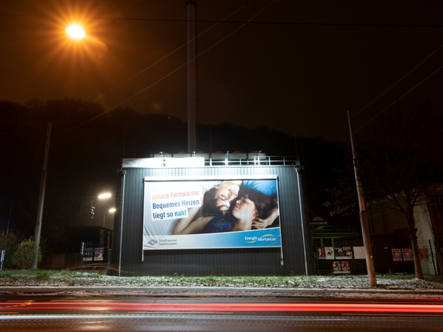 Großflächenwerbung Mainzer Straße Großflächenwerbung Mainzer Straße