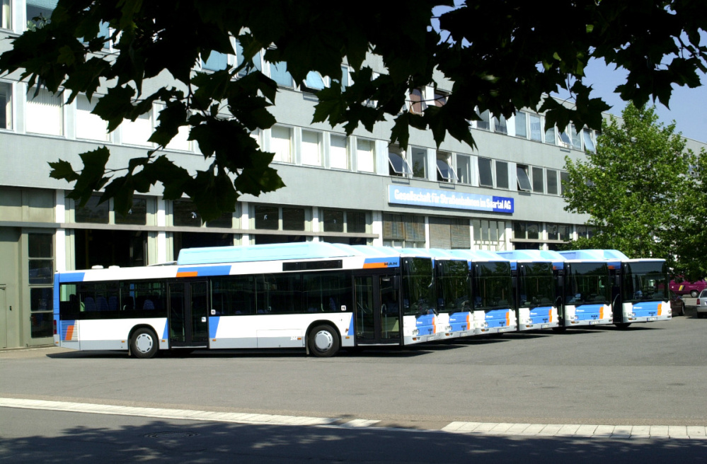 Die neuen Erdgasbusse der Saartal-Linien, 2000er Jahre Die neuen Erdgasbusse der Saartal-Linien, 2000er Jahre